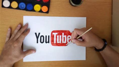 How To Draw The Youtube Logo Youtube