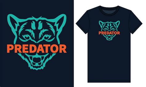 Lobo Predator Corpo Da Marinha Vetor Design De Camiseta Vetor Premium