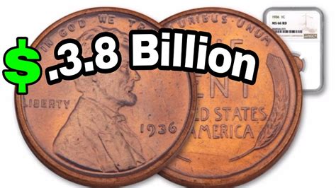 Top 50 Most Valuable Pennies Expensive Lincoln Cents 1933 To 1936 List