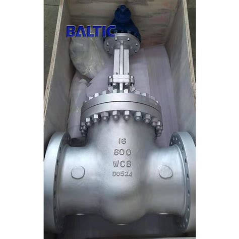 Astm A216 Wcb Gate Valve 6 Inch 150 Lb Api 600 Rf Baltic