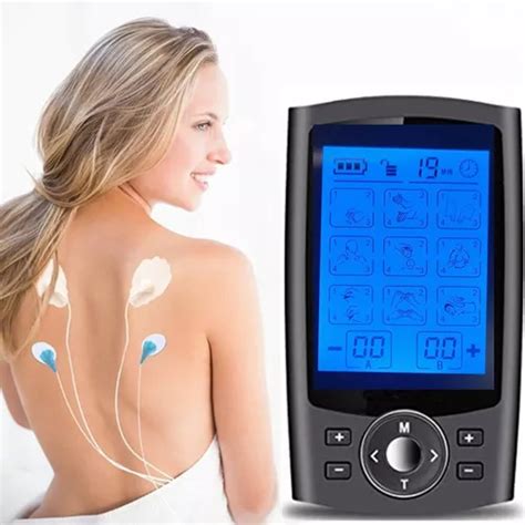 Tens Ems Electroestimulador De Pulso Recargable Modos Env O Gratis