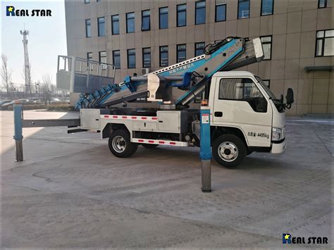 M Manlift Bucket Aerial Lift Lifting Work Platform Working Truck