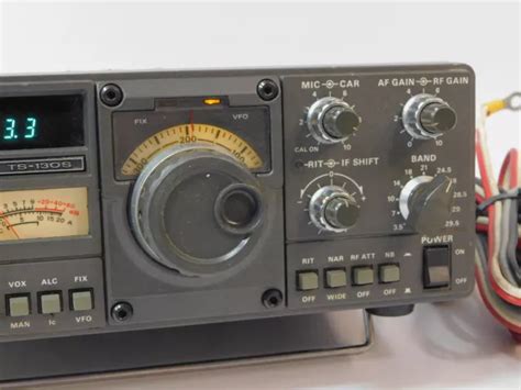 ÉMETTEUR RÉCEPTEUR RADIO AMATEUR vintage Kenwood TS 130S SSB HF pas de