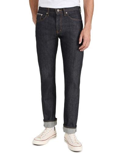 Blue Naked Famous Jeans For Men Lyst