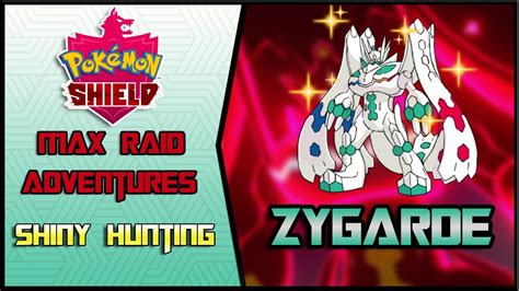 Hunting For Shiny Zygarde In Dynamax Adventures Pokemon Sword And