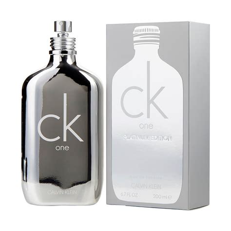 Perfume Calvin Klein Ck One Platinum 200ml Unisex La Casa Del Perfume