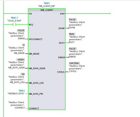 Configuring Modbus TCP Communications In Siemens TIA Portal