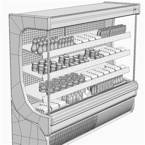 refrigerated display case x