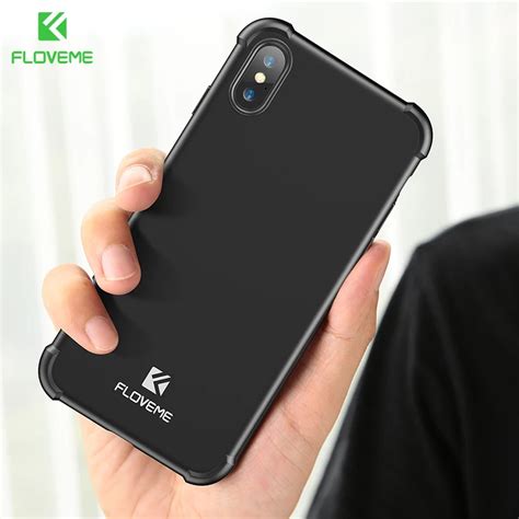 FLOVEME 360 Degree Full Protective Case For IPhone X 10 Case Matte