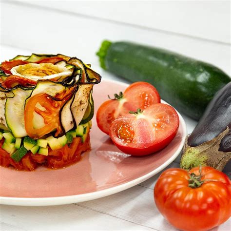 Ratatouille Gratinada Con Queso De Cabra Fitness Power Food