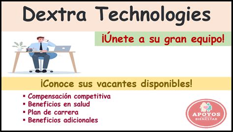 Atenci N Descubre Nuevas Oportunidades De Trabajo En Dextra