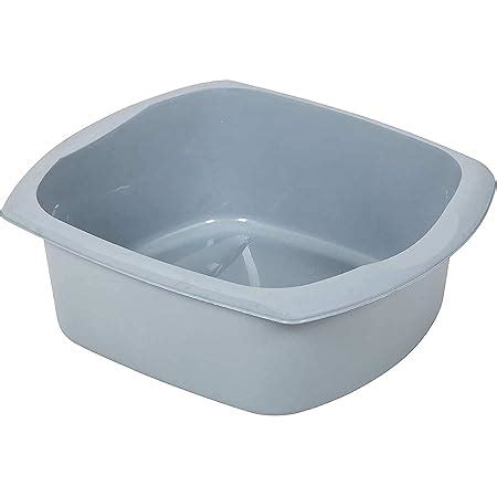 ADDIS 513672 Soft Touch Washing Up Bowl White Grass Green 9L