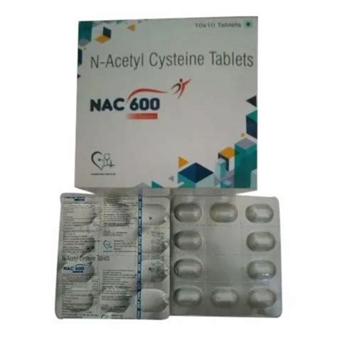 N Acetyl Cysteine Tablets At Rs 456 00 Box Generic Pharmaceutical