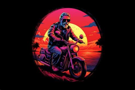 Grandpa Ride Motorcycle Graphic By Ai Graphic Design Bundle · Creative Fabrica