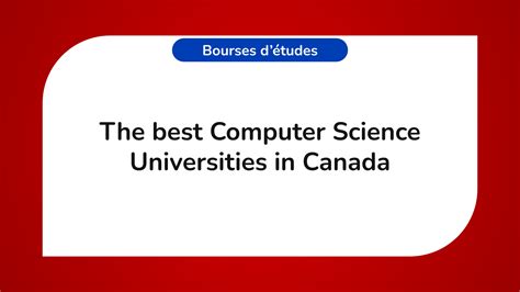 The 10 Best Computer Science Universities In Canada In 2023