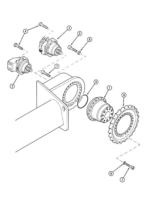 D4743730 Cnh A Motor Hydraulic Avsparts