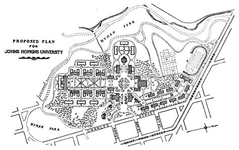 Johns Hopkins University Campus Map Map