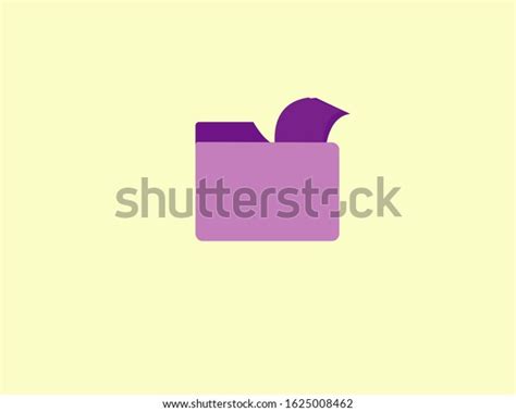 Folder Icon Trendy Flat Style Isolated Stock Illustration 1625008462 Shutterstock