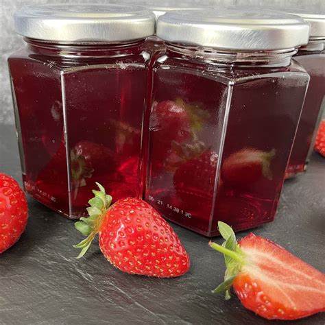 Homemade Strawberry Jelly And Strawberry Glaze Tales From The Kitchen Shed