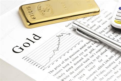 Gold Bar Gold Market Price Chart — Stock Photo © SerendipityDiamonds #62972869