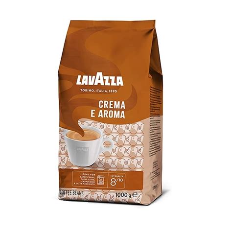 دانه قهوه اسپرسو لاوازا مدل کرما آروما مشکی ا Lavazza Crema Aroma