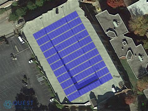 Long Span Parking Garage Layout For Solar Carport ⋆ Quest Renewables