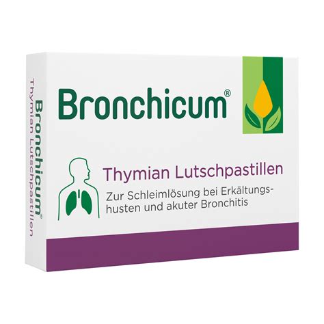 Bronchicum Thy Lutschpast St Arzneimittel Datenbank