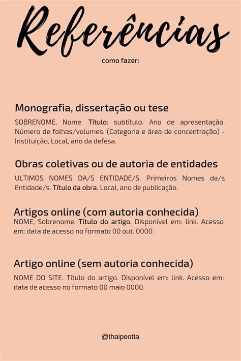 Como Colocar Refer Ncias Na Norma Da Abnt Design Talk