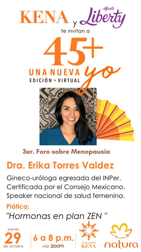 Ven Al Evento Virtual Sobre Menopausia Salud Sexo Y Más Revista Kena