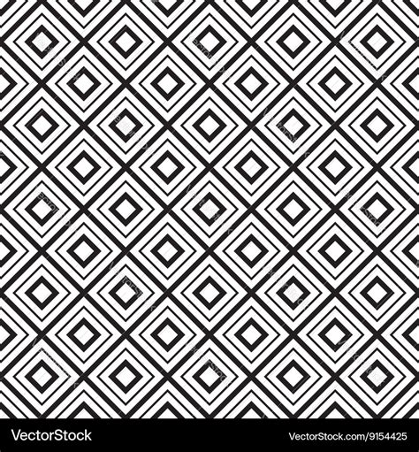 Geometric Seamless Diamonds Pattern Royalty Free Vector