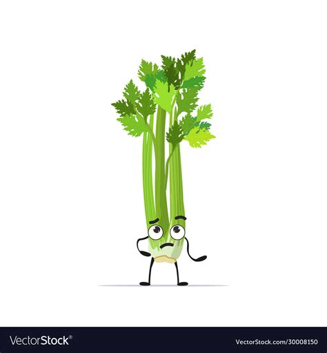 Cartoon Celery