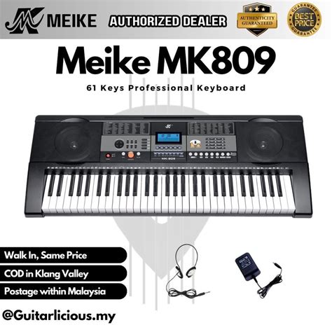 Meike Keys Professional Touch Sensitive Keyboard Mk Mk Mk