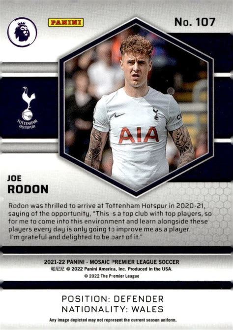 Panini Mosaic Premier League Joe Rodon Ebay