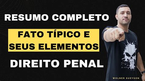 Fato T Pico Direito Penal Resumo Completo Youtube