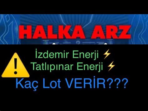 Zdemir Enerji Tatl P Nar Enerji Halka Arz Oluyor Zdemir Enerji