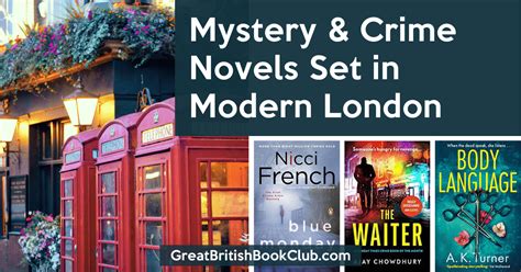 9 Intriguing British Mystery Crime Novels Set In Contemporary London