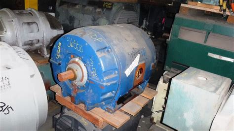 300 Hp Siemens Allis Ac Electric Motor 3600 Rpm Fr 505us Dpsb 4000 V Eok Ebay