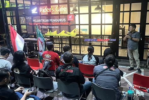 Pengukuhan Pengurus Komunitas Surabaya Honda Community Di Mpm Riders