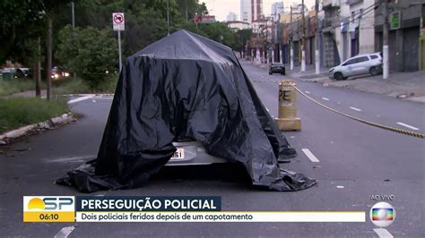 Persegui O Policial Termina Em Acidente Bom Dia Sp G