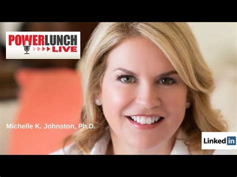 Dr Michelle K Johnston With Rhett Power On Power Lunch Live Youtube