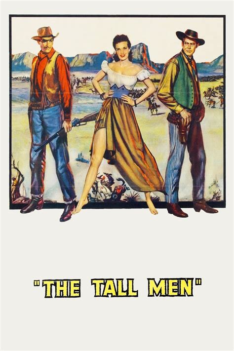 The Tall Men (1955) - Posters — The Movie Database (TMDB)