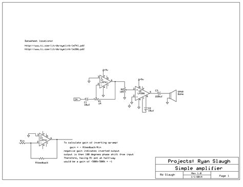 simple amplifier