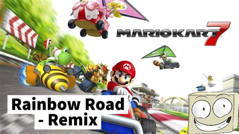 Mario Kart 7 Rainbow Road Remix Youtube