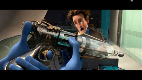 No Wonder Megamind Is Such A Cool Villain His Gun Is Powered By Death