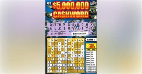 Ocala Resident Wins 1 Million Prize From Florida Lottery Scratch Off