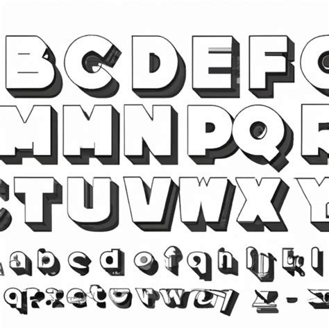 Block Letter Fonts