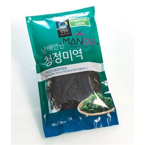 Jual Dried Seaweed Chung Jung One Miyeok Rumput Laut Kering Gr