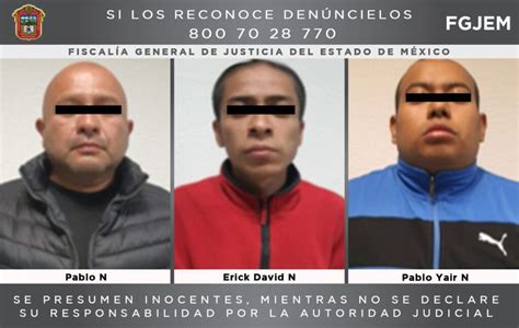 Fgjem Tres Implicados En El Homicidio De Un Hombre Fueron Vinculados A Proceso Capital México