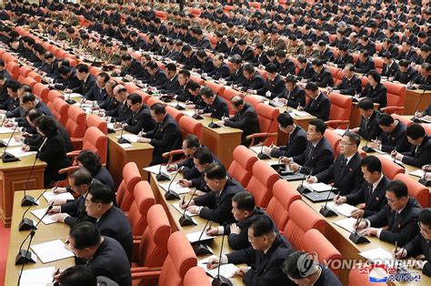 金正恩在劳动党八届九中全会上强调加紧备战 韩联社