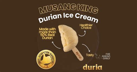 Contaminated Musang King Durian Ice Cream Imported From Malaysia